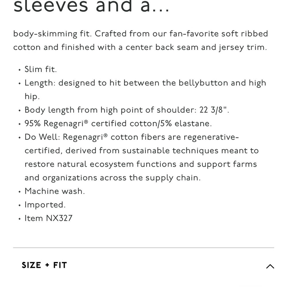 Madewell Olive Short Sleeve Tee - Picture 6 of 6